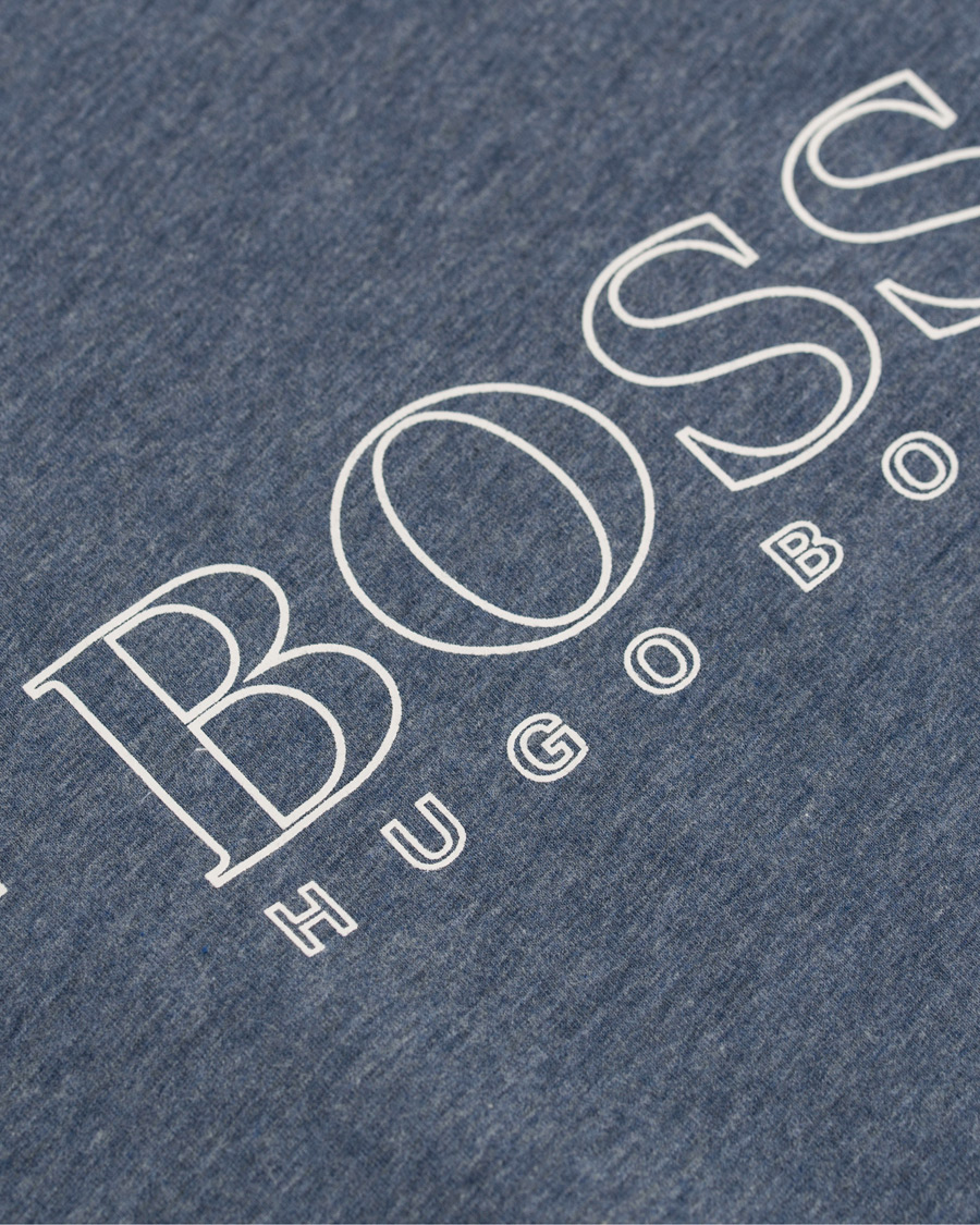 Herr | T-Shirts | BOSS BLACK | BOSS Urban Tee Open Blue