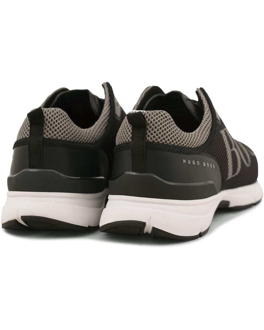 Herr | BOSS Athleisure Velocity Running Mesh Sneaker Black | BOSS GREEN | BOSS Athleisure Velocity Running Mesh Sneaker Black