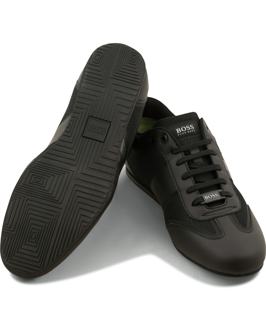 Herr | BOSS Athleisure Lighter Low Sneaker Black | BOSS GREEN | BOSS Athleisure Lighter Low Sneaker Black