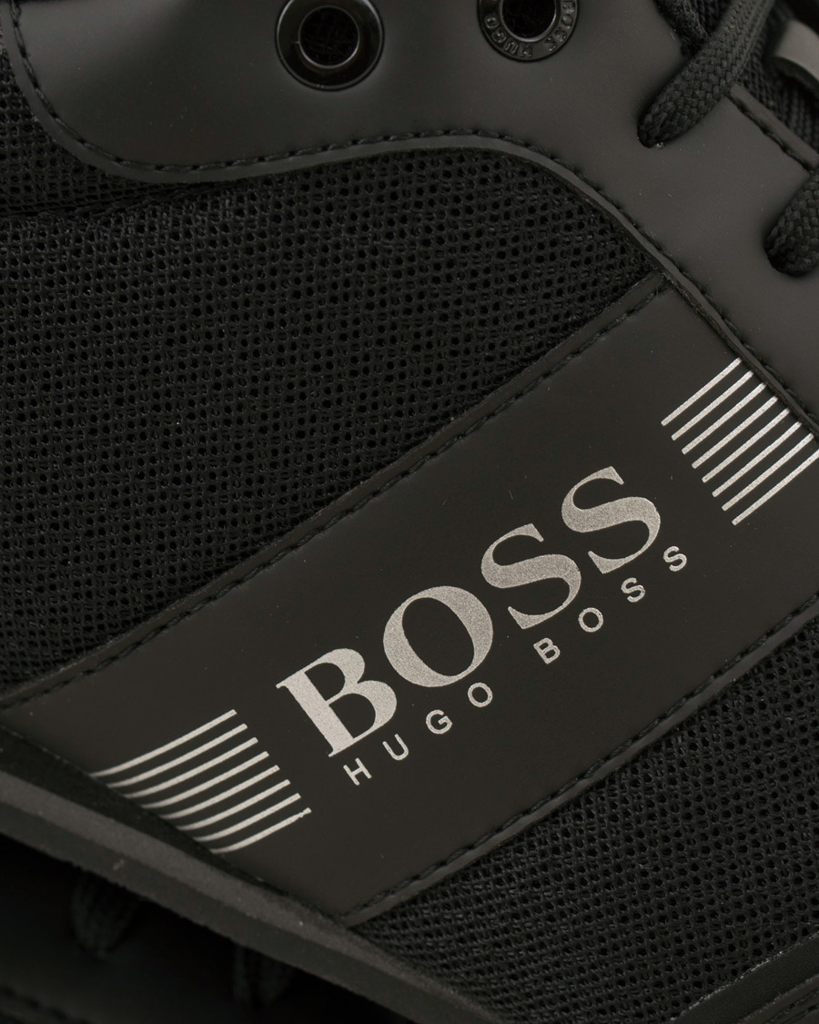 Herr | BOSS Athleisure Lighter Low Sneaker Black | BOSS GREEN | BOSS Athleisure Lighter Low Sneaker Black