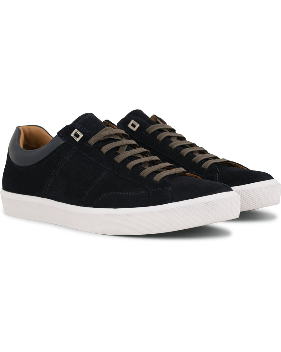 Herr | BOSS Escape Tenn Sneaker Navy Suede | BOSS BLACK | BOSS Escape Tenn Sneaker Navy Suede