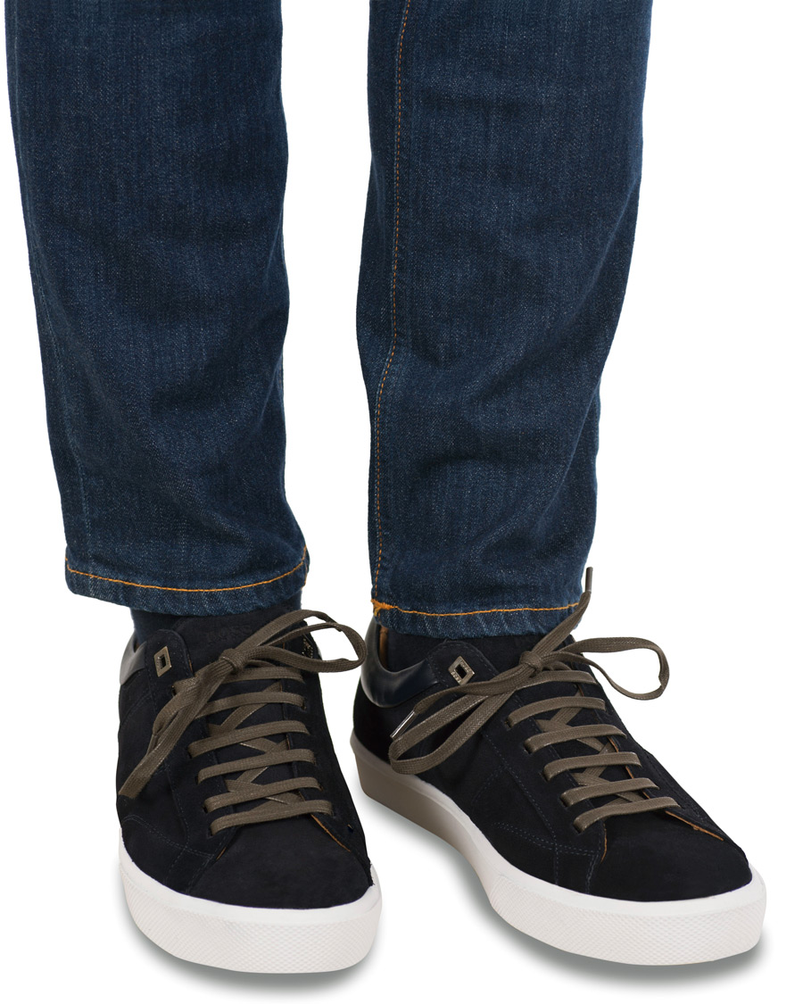 Herr | BOSS Escape Tenn Sneaker Navy Suede | BOSS BLACK | BOSS Escape Tenn Sneaker Navy Suede