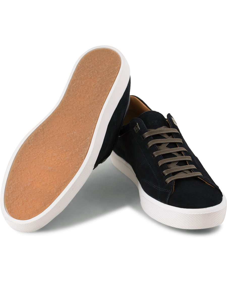 Herr | BOSS Escape Tenn Sneaker Navy Suede | BOSS BLACK | BOSS Escape Tenn Sneaker Navy Suede