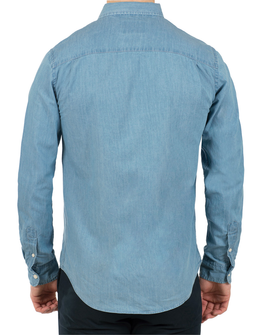 Herr | Skjortor | Lexington | Taylor Indigo Shirt Blue Denim