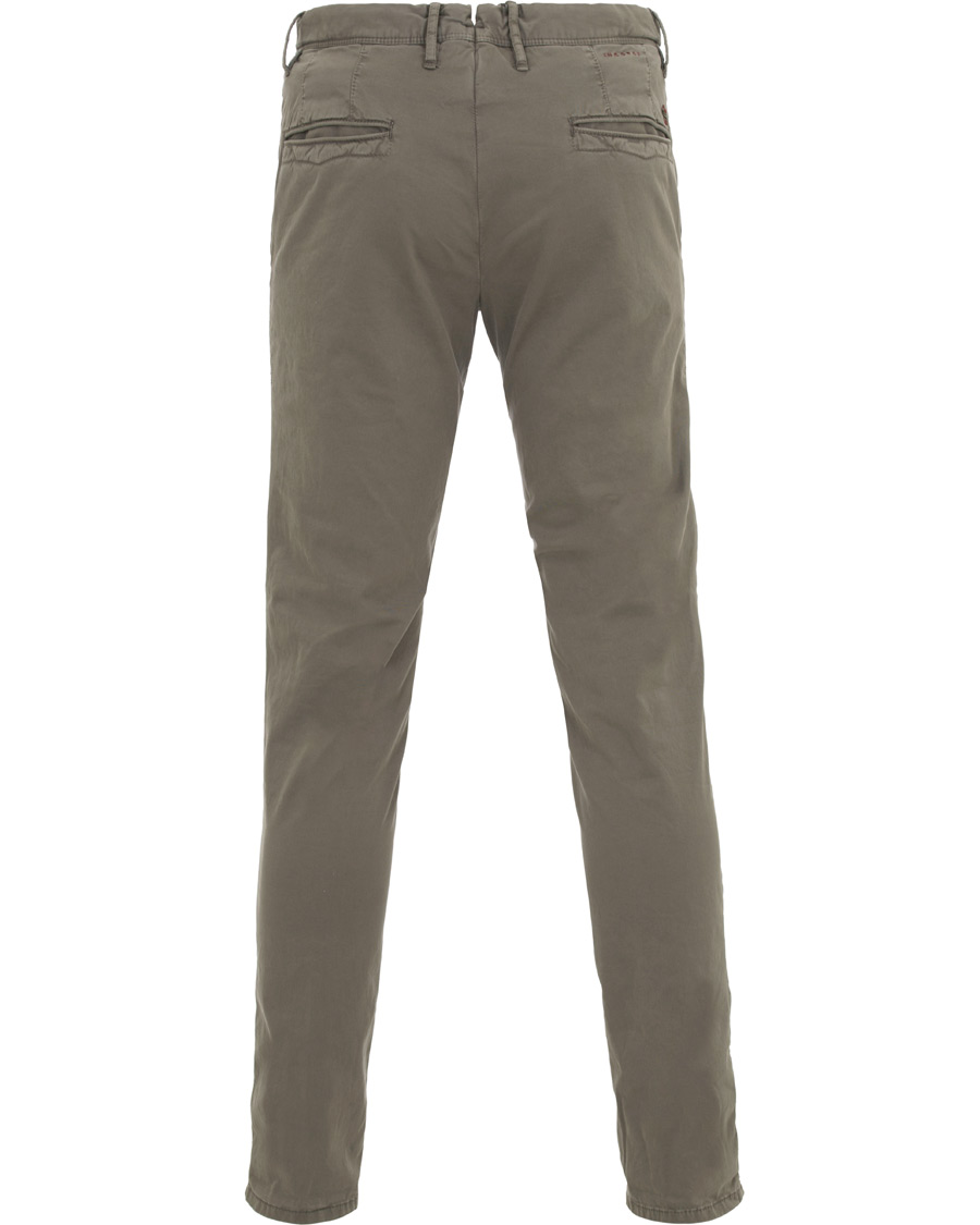 Herr | Byxor | Incotex | Slim Fit Stretch Slacks Grey