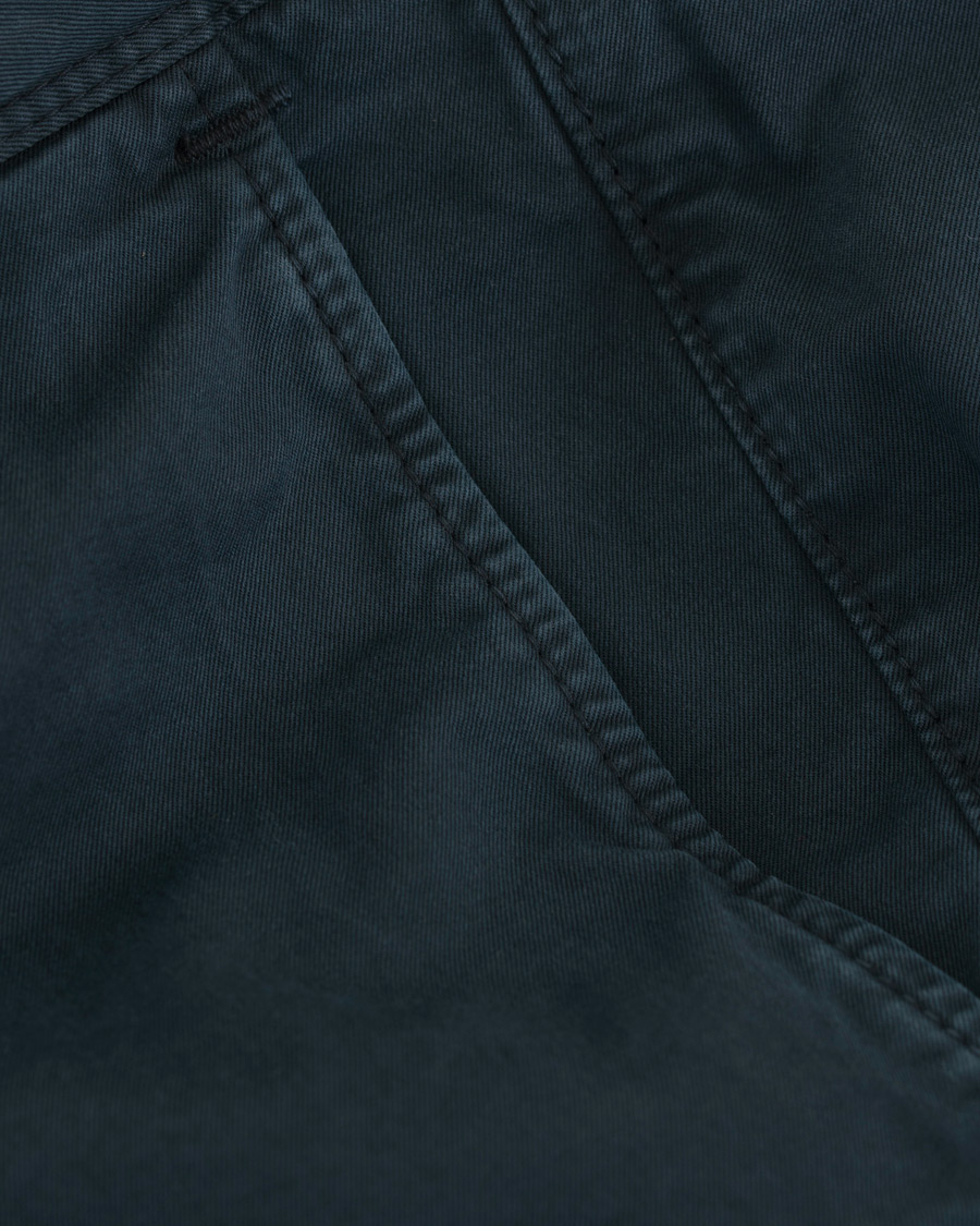 Herr | Byxor | Incotex | Slim Fit Stretch Slacks Navy