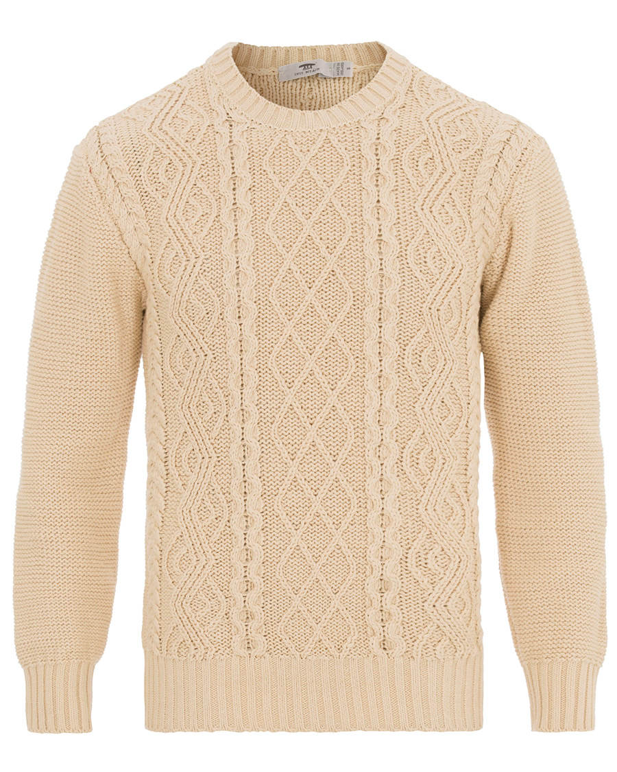 Herr | Tröjor | Inis Meáin | Aran Beach Sweater Luachra