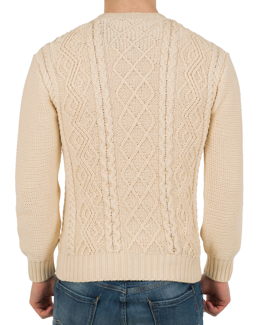 Herr | Tröjor | Inis Meáin | Aran Beach Sweater Luachra