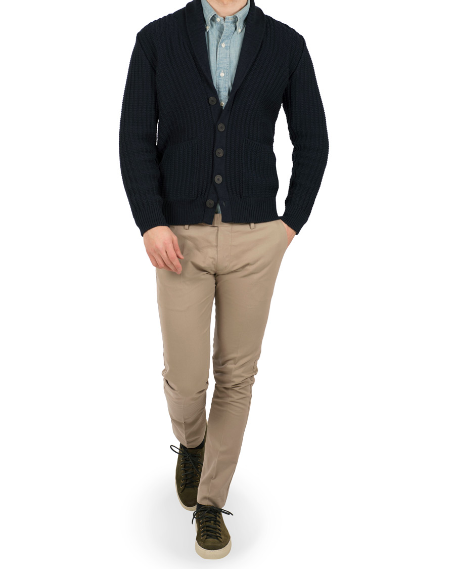 Herr | Tröjor | Inis Meáin | Beach Cardigan Airne