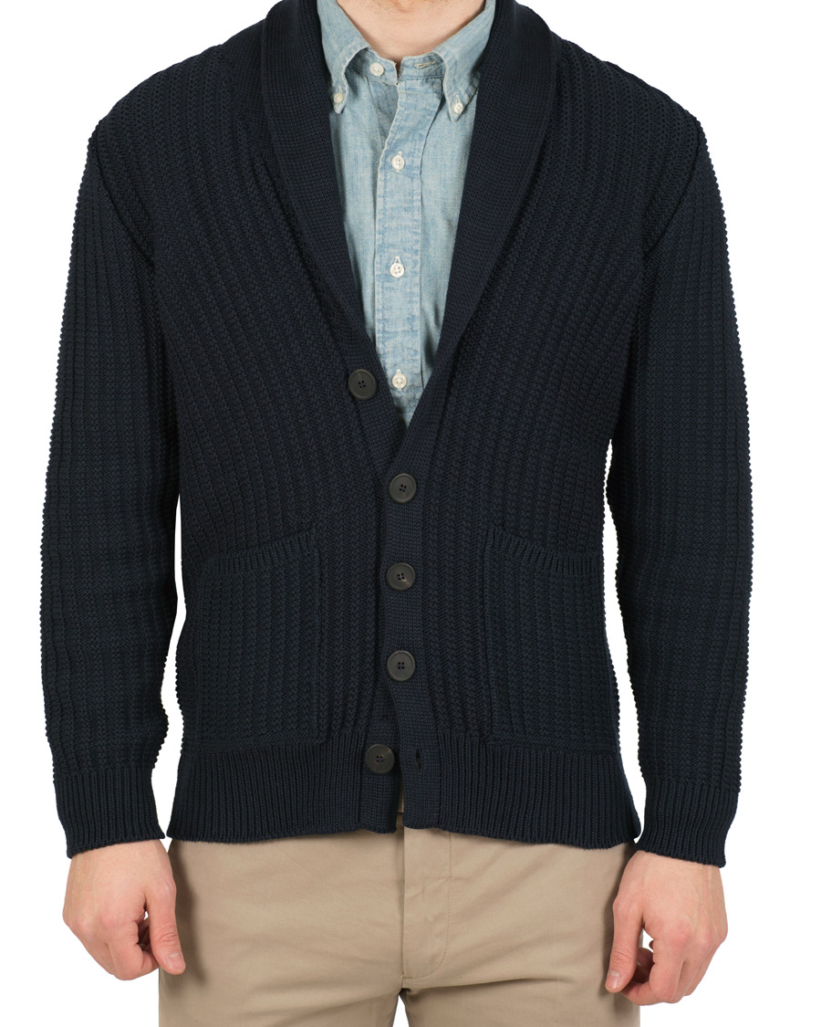 Herr | Tröjor | Inis Meáin | Beach Cardigan Airne