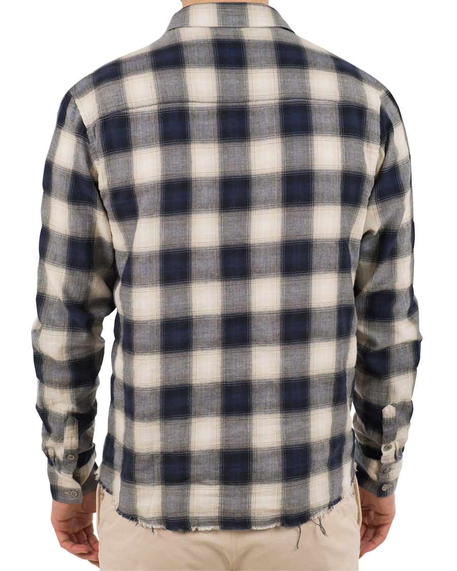 Herr | Skjortor | IRO | Namio Check Shirt Blue/White