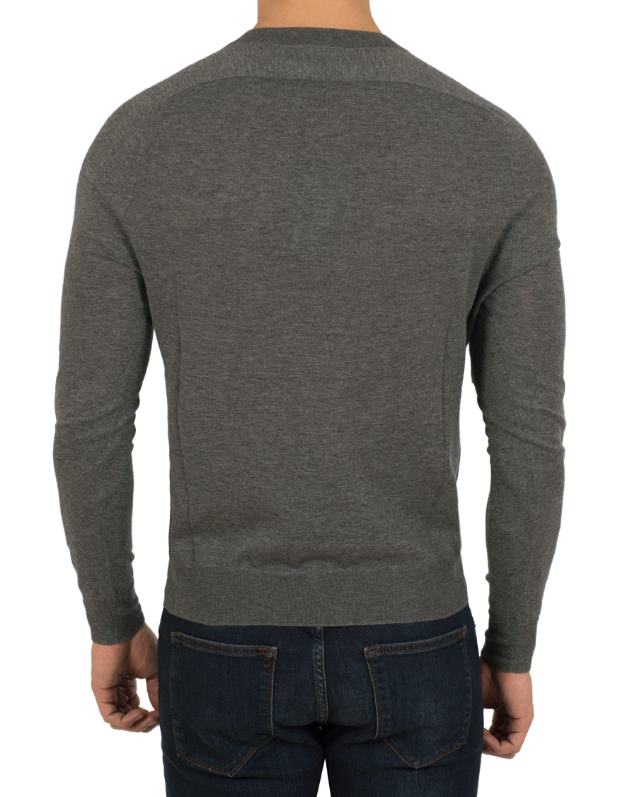 Herr | Tröjor | IRO | Locto Cotton Lightweight Sweat Light Grey