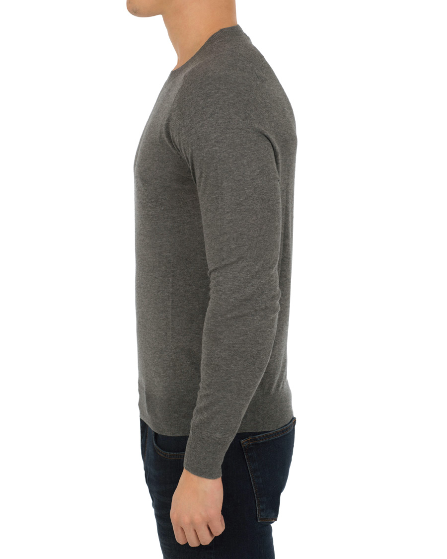 Herr | Tröjor | IRO | Locto Cotton Lightweight Sweat Light Grey