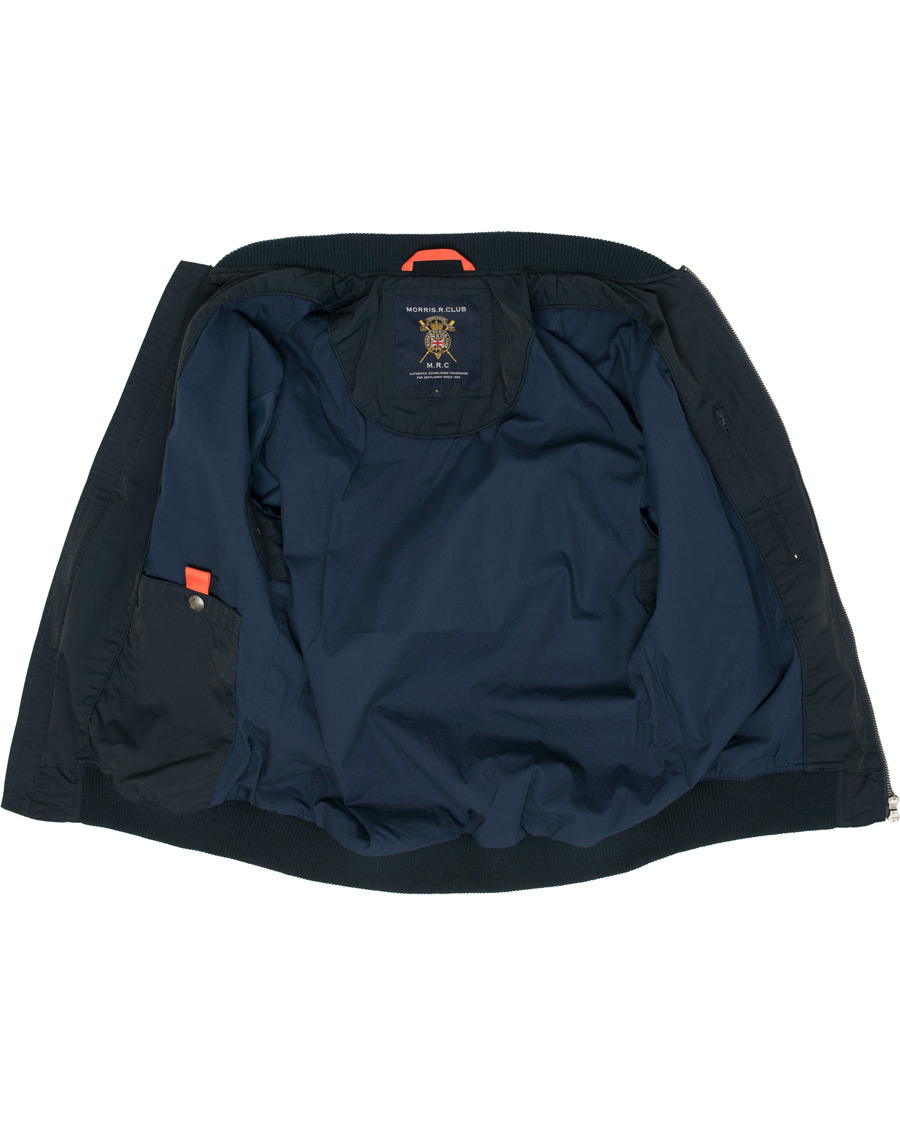 Herr | Jackor | Morris | Barnes Bomber Jacket Old Blue