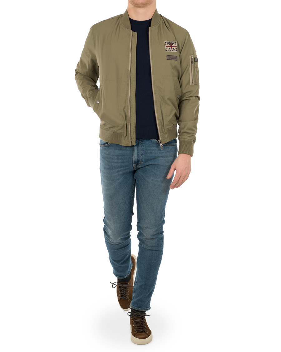 Herr | Jackor | Morris | Barnes Bomber Jacket Green