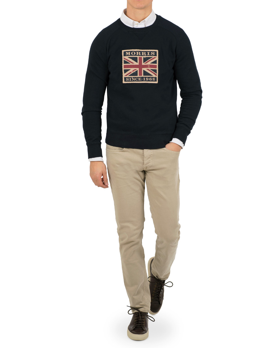 Herr | Tröjor | Morris | Jack Sweatshirt Old Blue