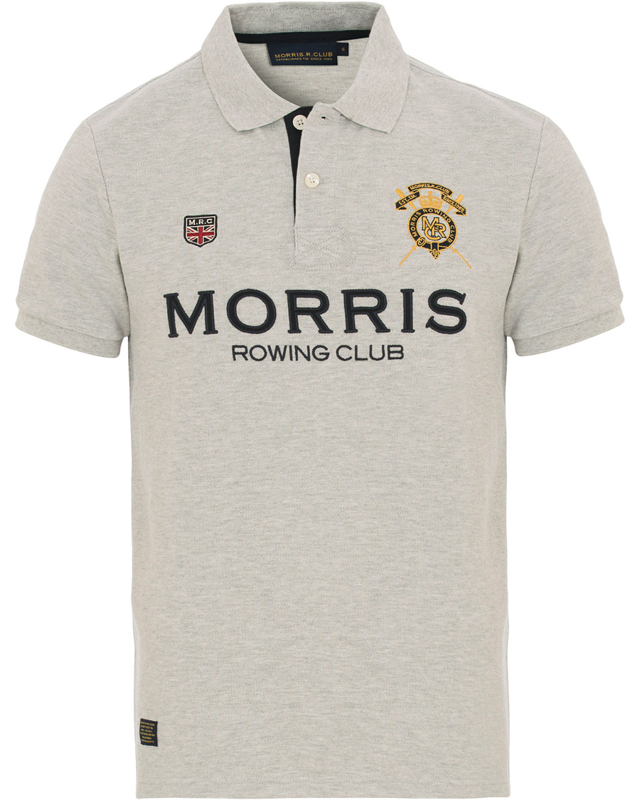 Herr | Pikéer | Morris | Duke Pique Grey
