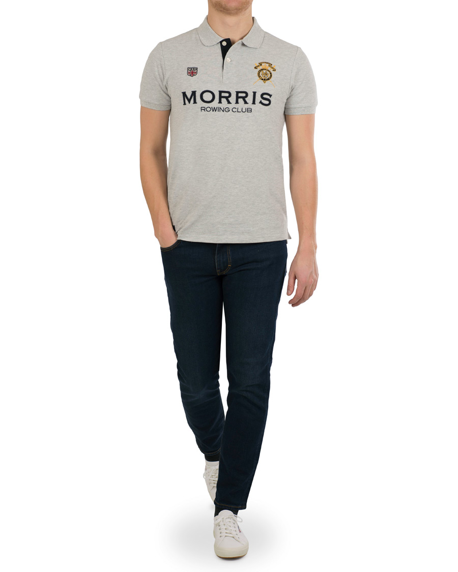 Herr | Pikéer | Morris | Duke Pique Grey