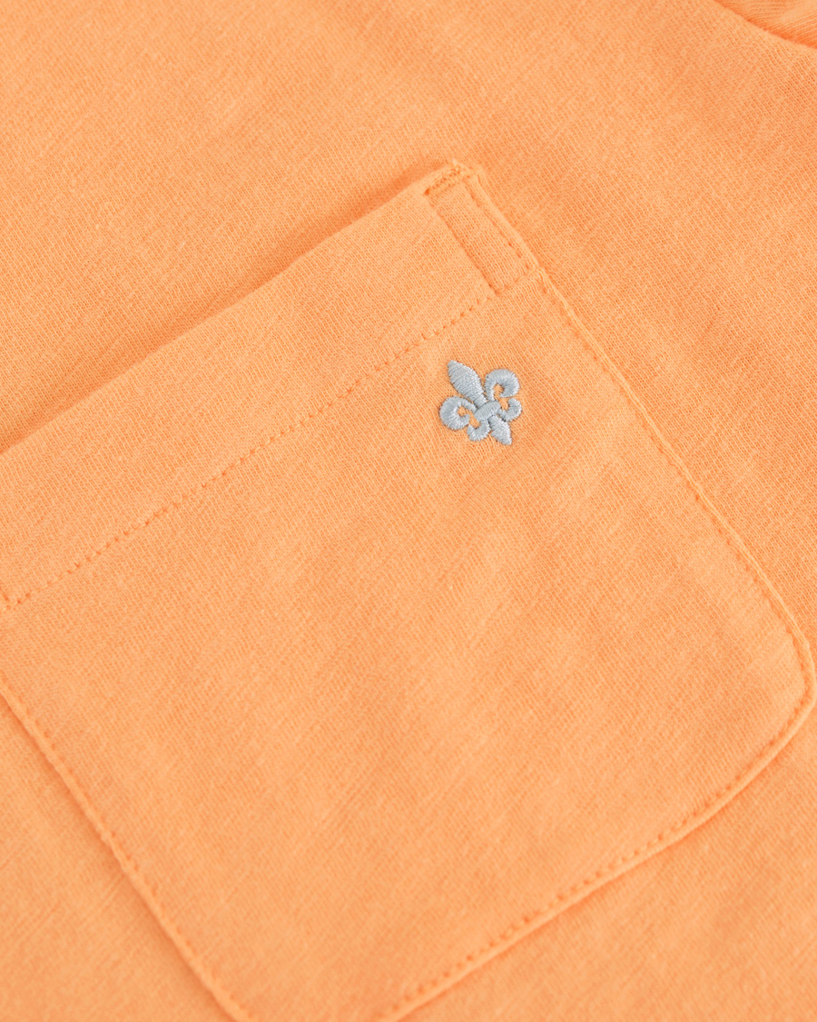 Herr | T-Shirts | Morris | Lily Crew Neck Tee Orange