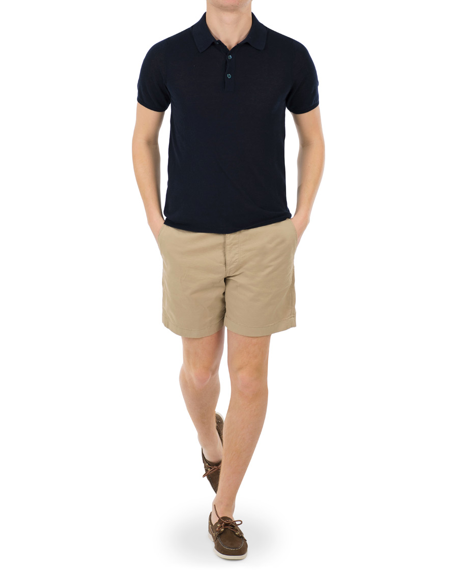 Herr | Shorts | Morris | Light Twill Shorts Khaki