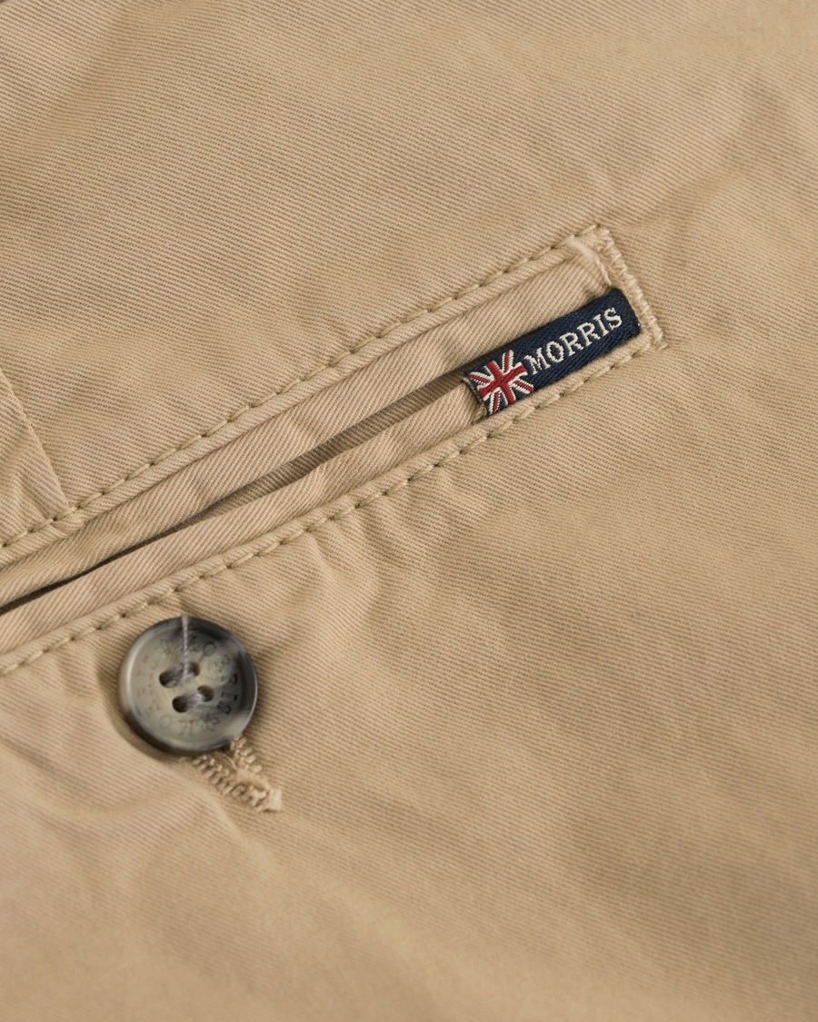 Herr | Shorts | Morris | Light Twill Shorts Khaki