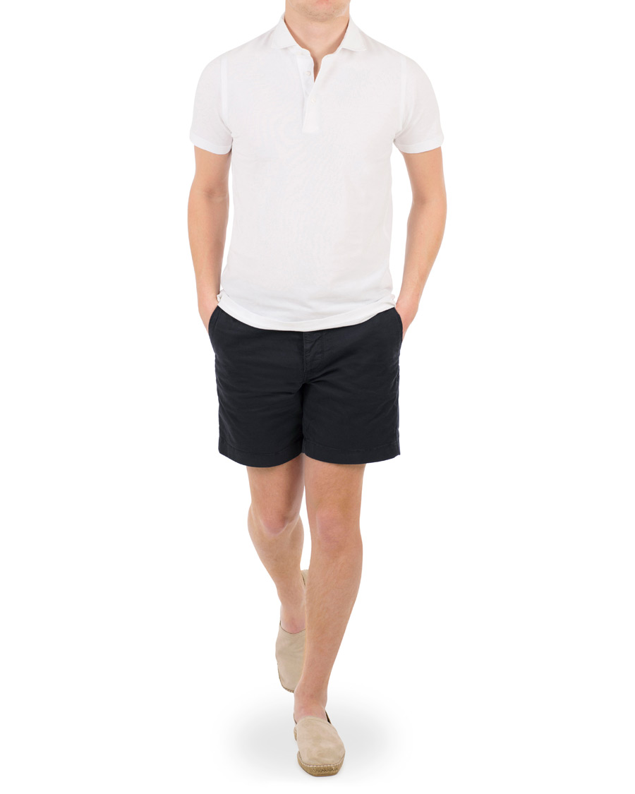 Herr | Shorts | Morris | Light Twill Shorts Old Blue