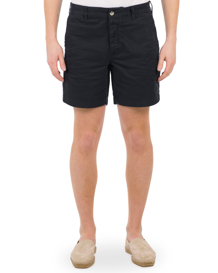 Herr | Shorts | Morris | Light Twill Shorts Old Blue