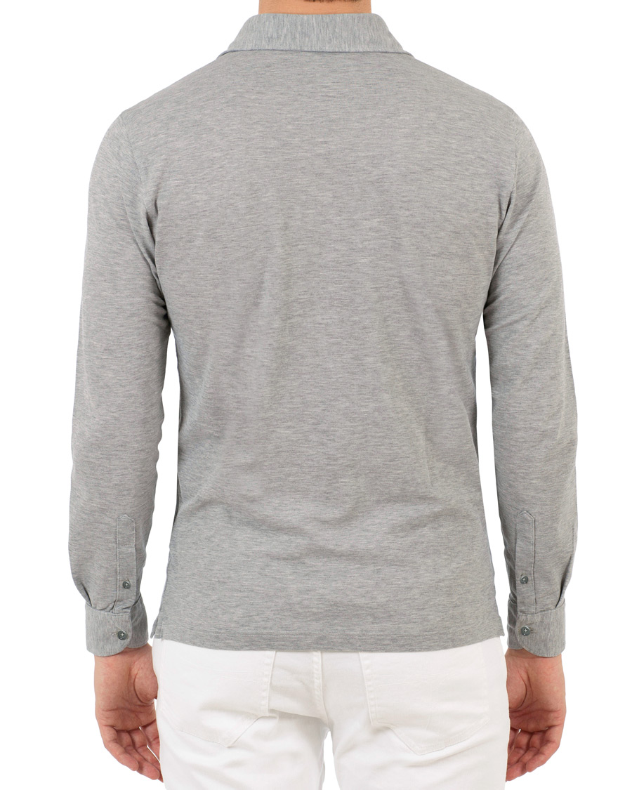 Herr | Skjortor | Gran Sasso | Popover Shirt Grey