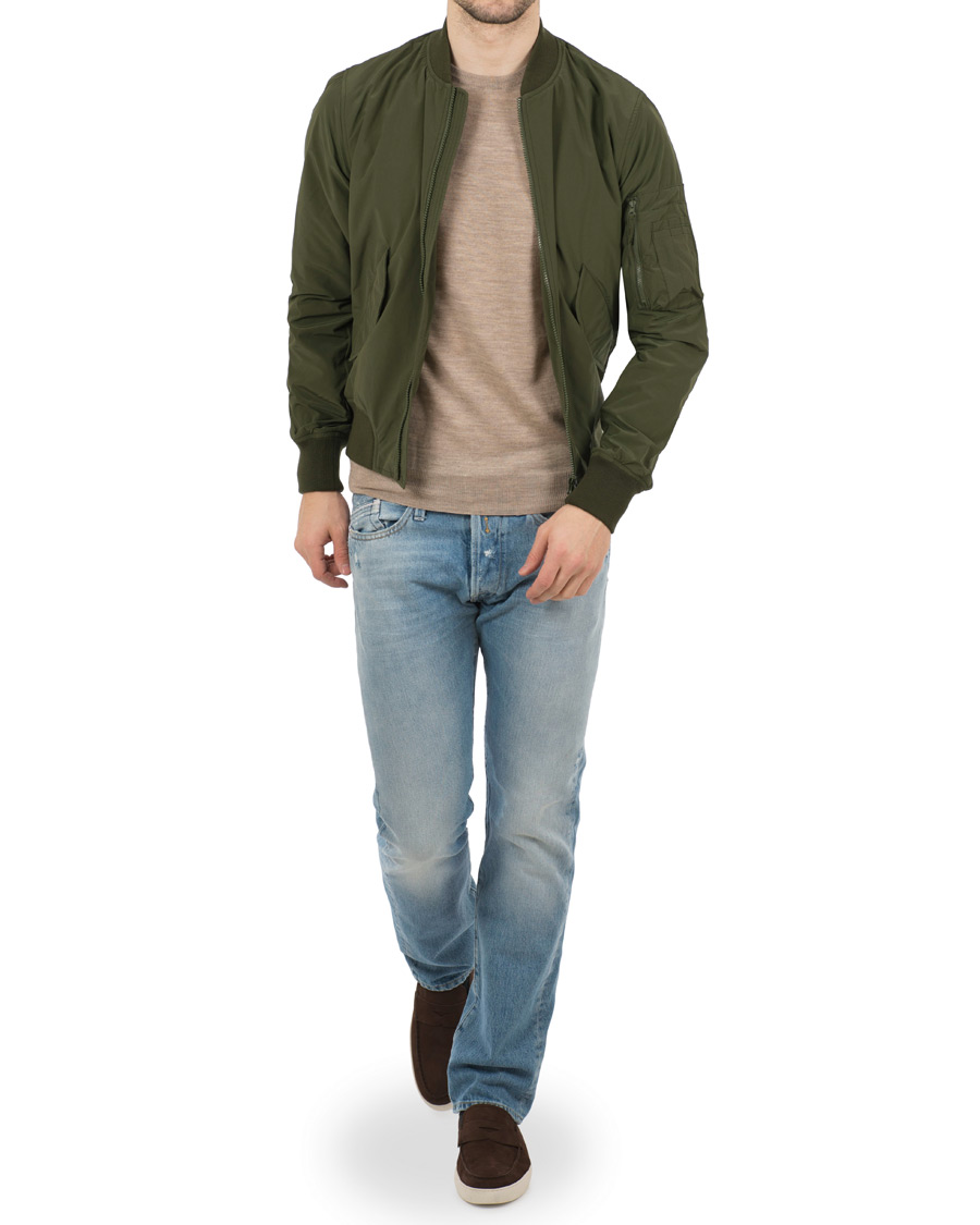 Herr | Jackor | Aspesi | Bomba Summer Jacket Green