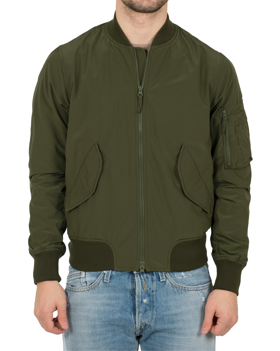 Herr | Jackor | Aspesi | Bomba Summer Jacket Green