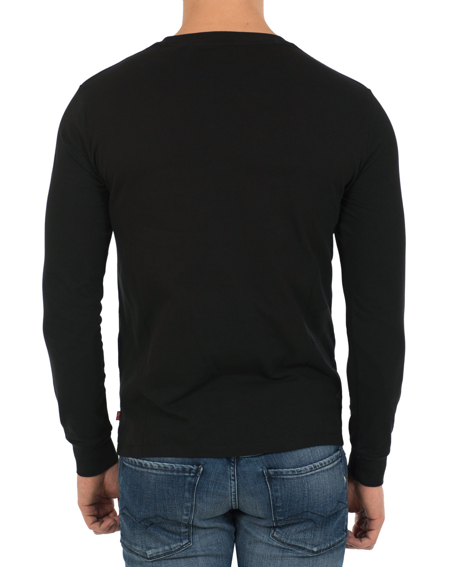 Herr | T-Shirts | Levi's | Long Sleeve Graphic Tee Better Black