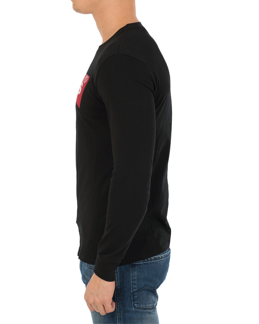 Herr | T-Shirts | Levi's | Long Sleeve Graphic Tee Better Black