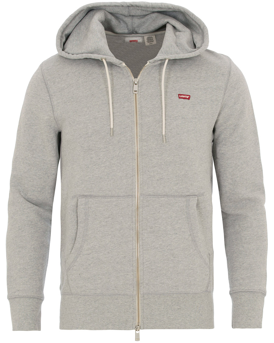 Herr | Tröjor | Levi's | Original Zip Up Hoodie Medium Grey Heather