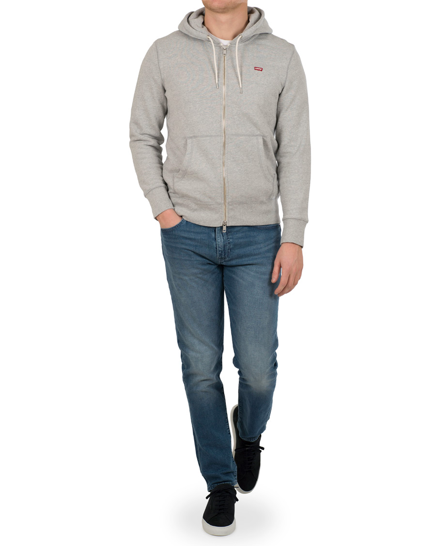 Herr | Tröjor | Levi's | Original Zip Up Hoodie Medium Grey Heather