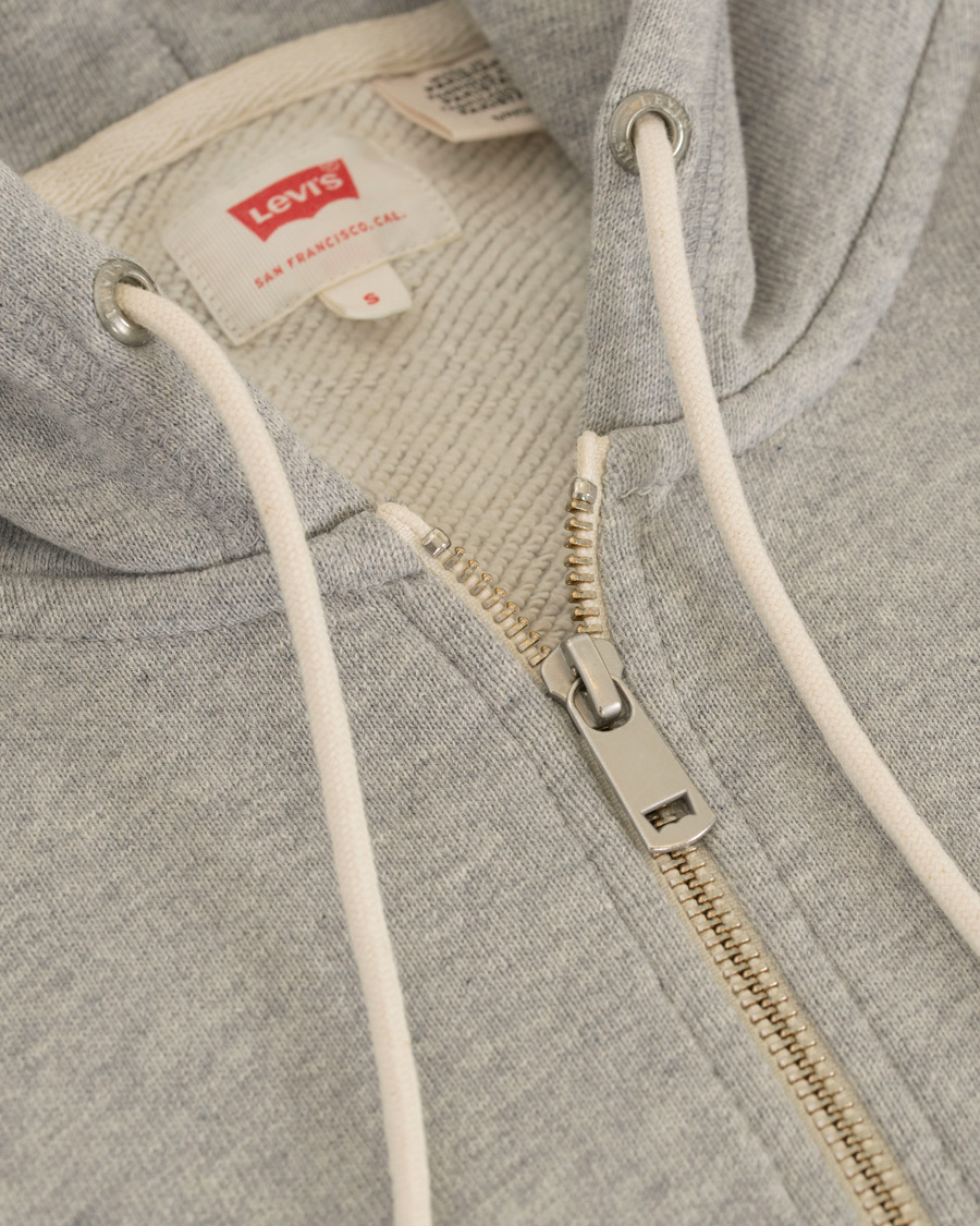 Herr | Tröjor | Levi's | Original Zip Up Hoodie Medium Grey Heather