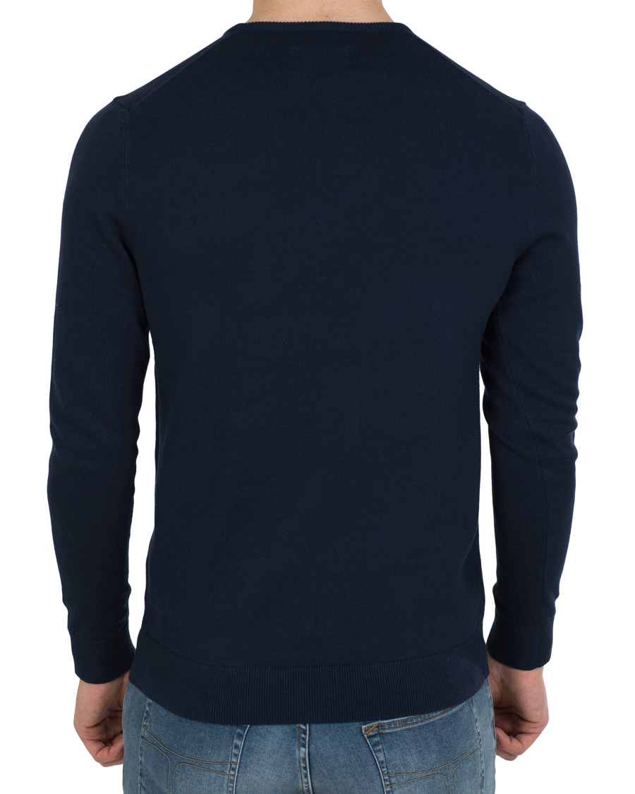 Herr | Tröjor | Lexington | Bradley Crewneck Sweater Deepest Blue