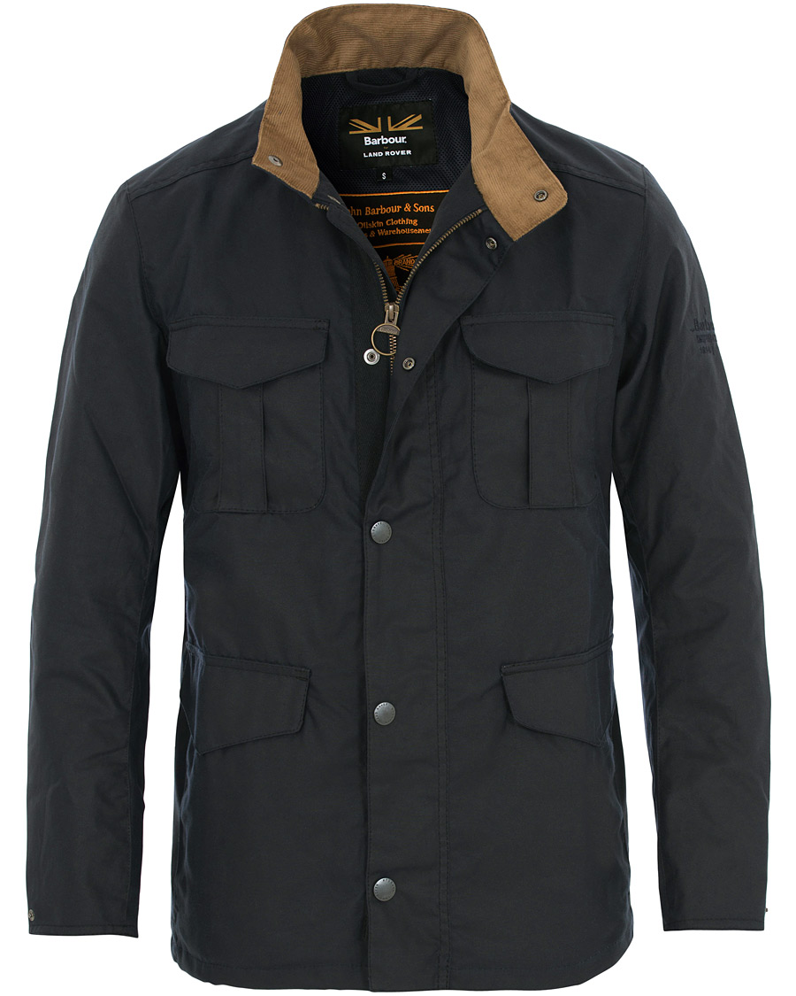 Herr | Jackor | Barbour for Land Rover | Novantae Waxed Jacket Royal Navy