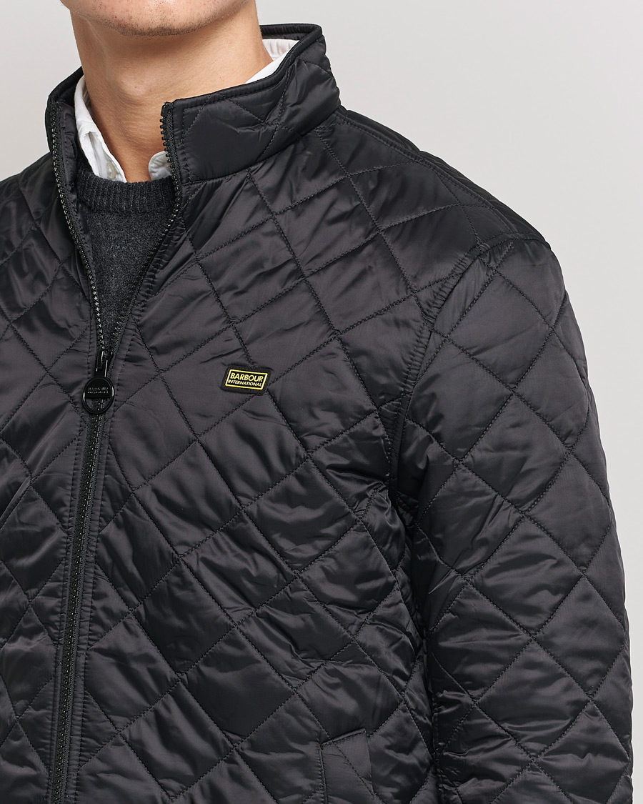Barbour International Gear Quilted Jacket Black