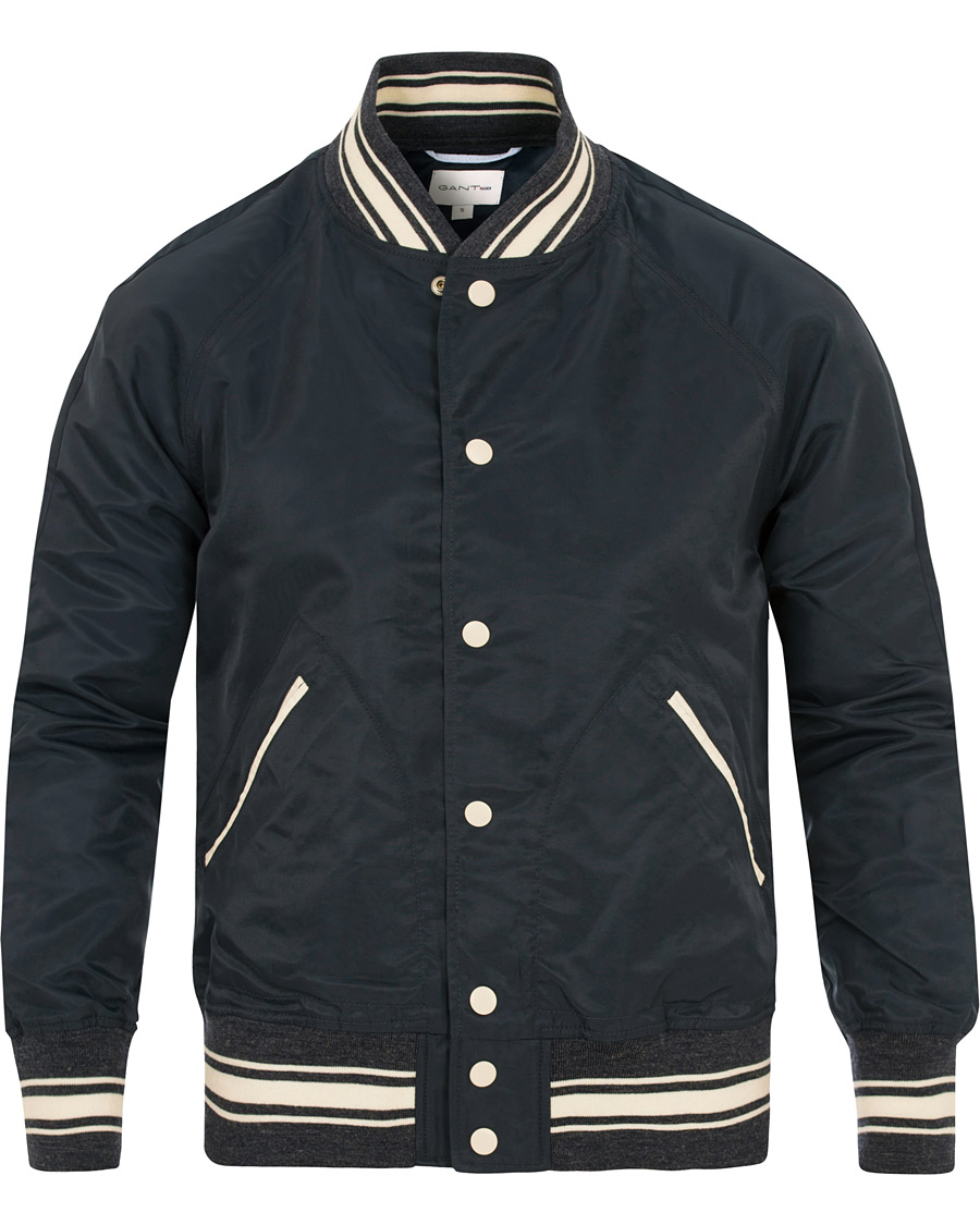 Herr | Jackor | GANT Rugger | Varsity Jacket Deep Ocean