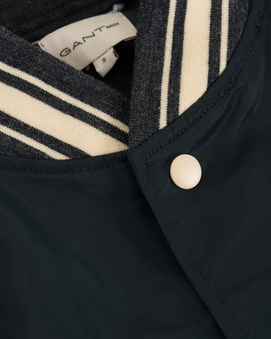 Herr | Jackor | GANT Rugger | Varsity Jacket Deep Ocean