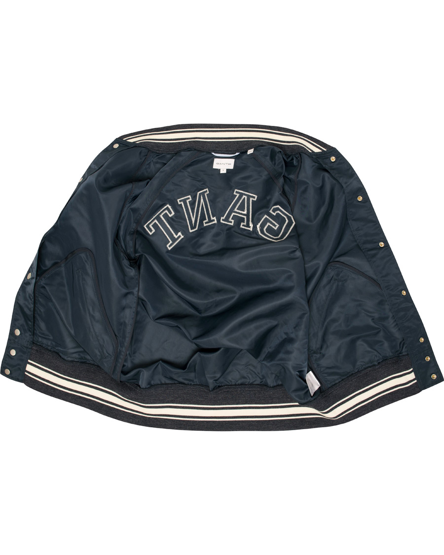 Herr | Jackor | GANT Rugger | Varsity Jacket Deep Ocean