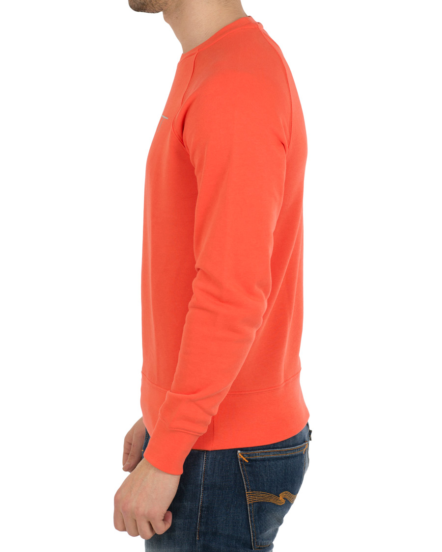 Herr | Tröjor | GANT | Shield Crew Neck Sweatshirt Strong Coral