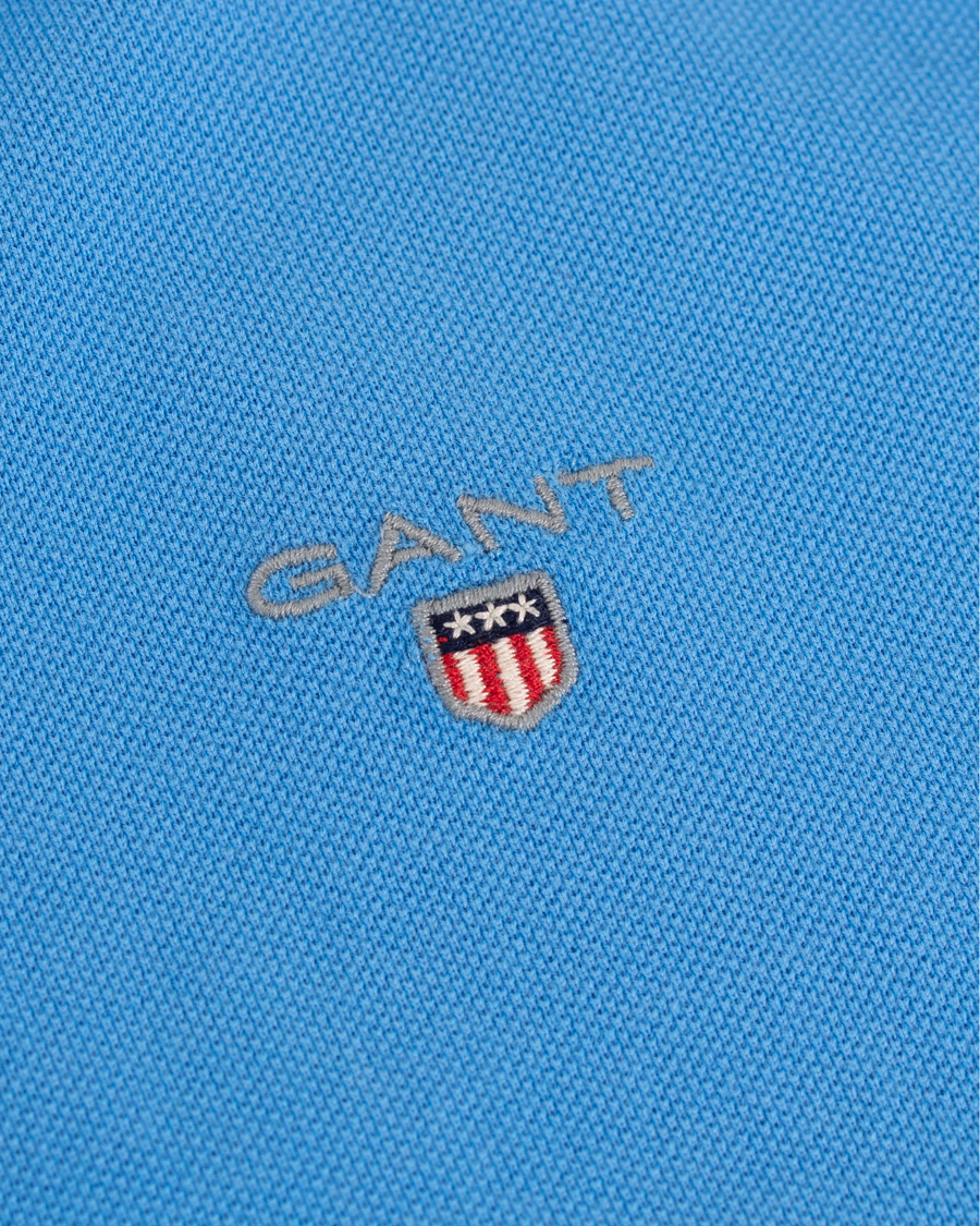 Herr | Pikéer | GANT | The Original Polo Pacific Blue