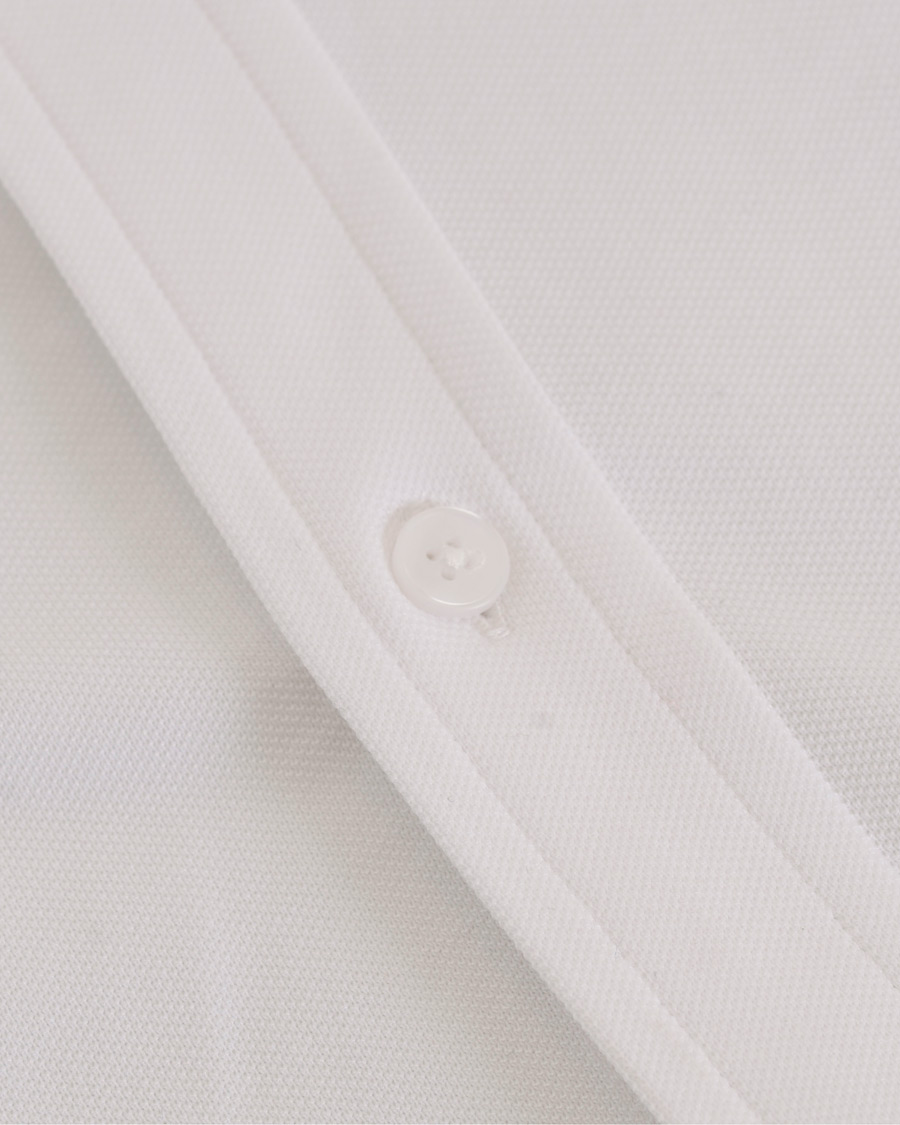 Herr | Skjortor | GANT | Slim Fit Tech Prep Pique Shirt White