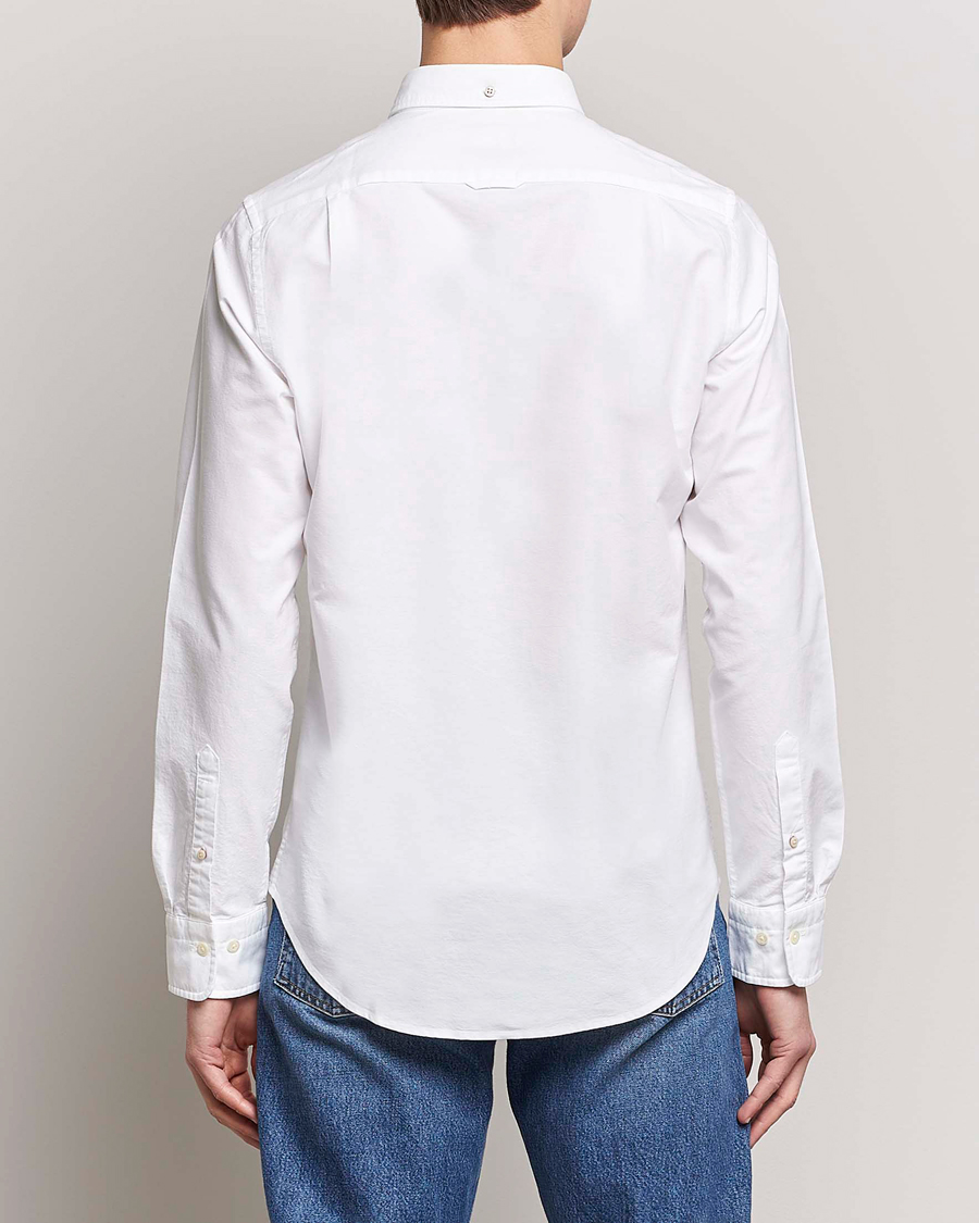 Herr | Skjortor | GANT | Slim Fit Oxford Shirt White