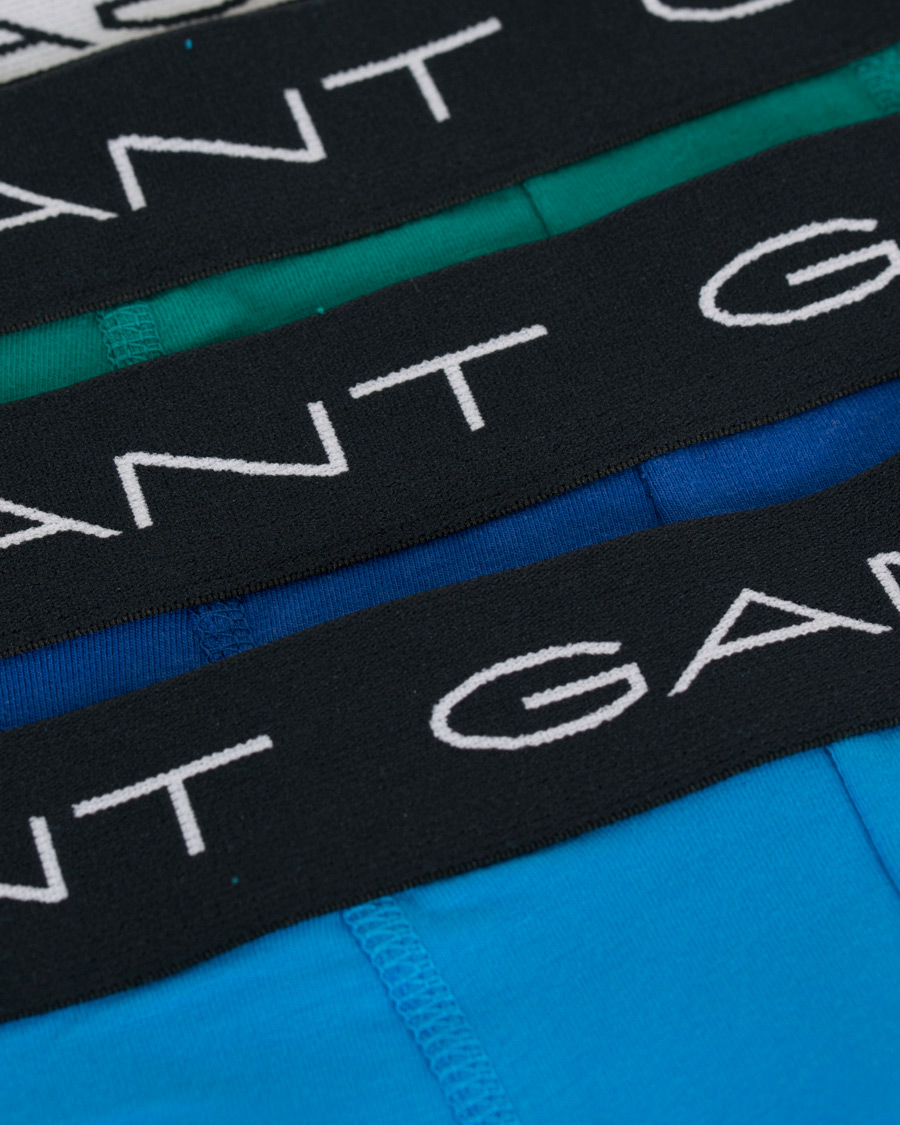 Herr | Underkläder | GANT | 3-Pack Trunk Boxer Aster Blue