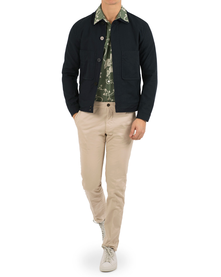 Herr | Jackor | Norse Projects | Tyge Broken Twill Jacket Dark Navy