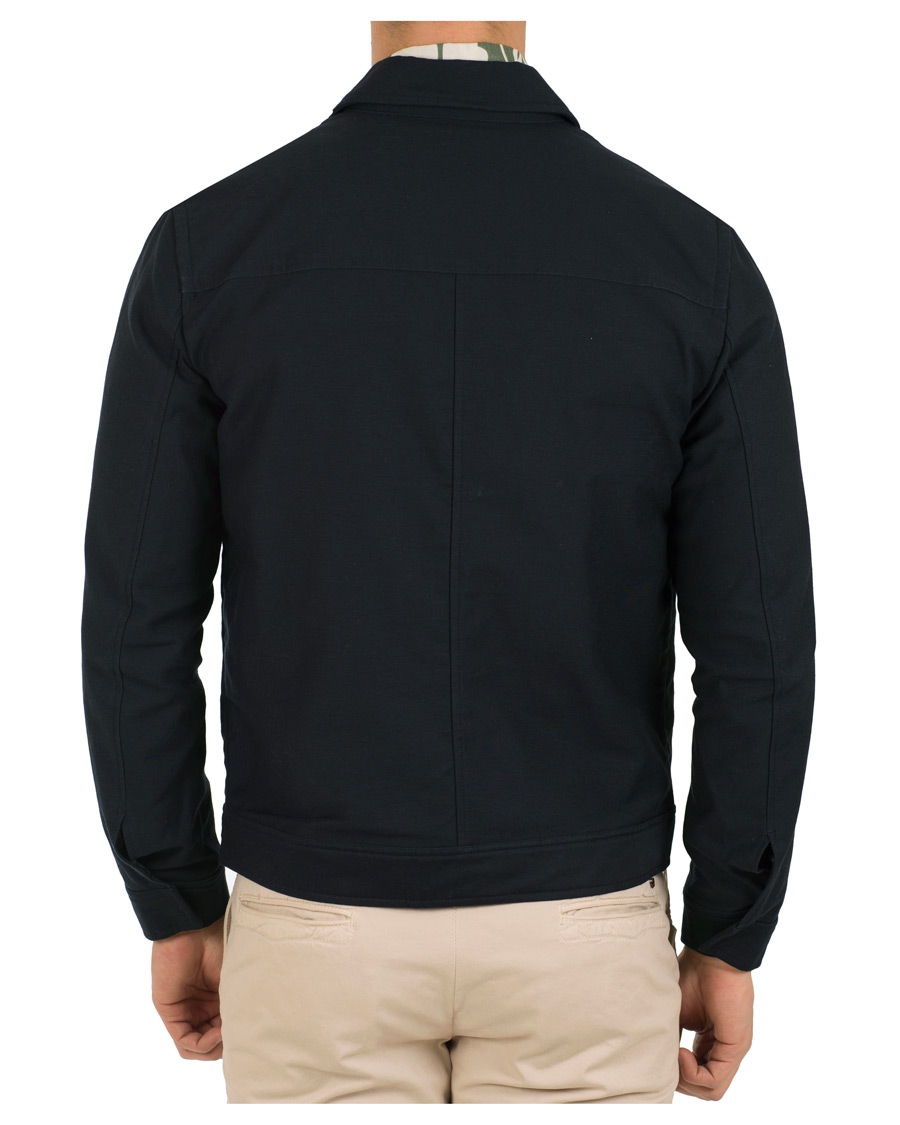 Herr | Jackor | Norse Projects | Tyge Broken Twill Jacket Dark Navy