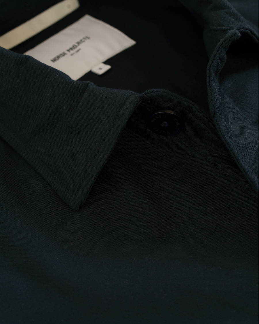 Herr | Jackor | Norse Projects | Tyge Broken Twill Jacket Dark Navy
