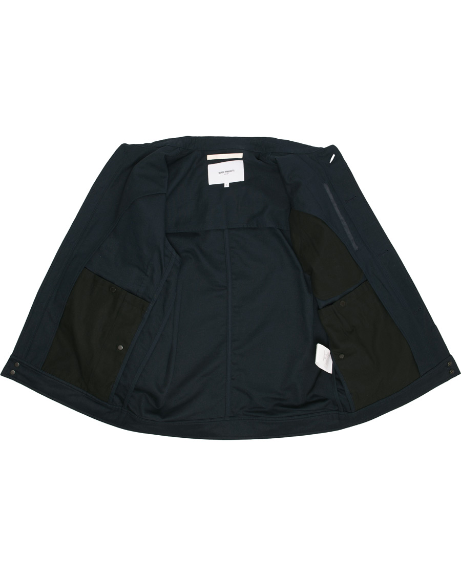 Herr | Jackor | Norse Projects | Tyge Broken Twill Jacket Dark Navy